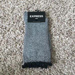 NWT Express Crew Socks